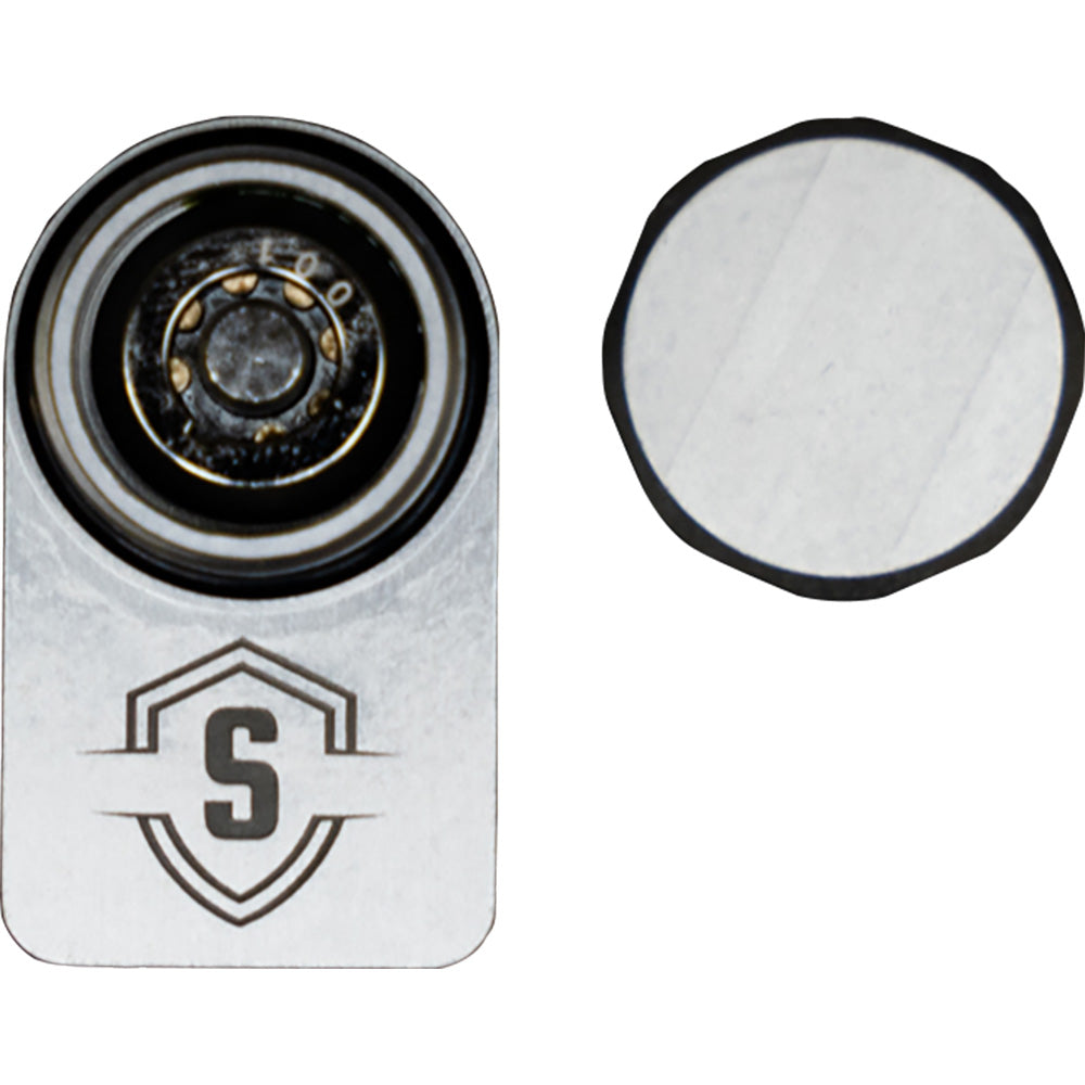 Secure Outdoors Elite Lock – Single – Minn Kota QRB – Silver [SO-EL-S-MK-SV]