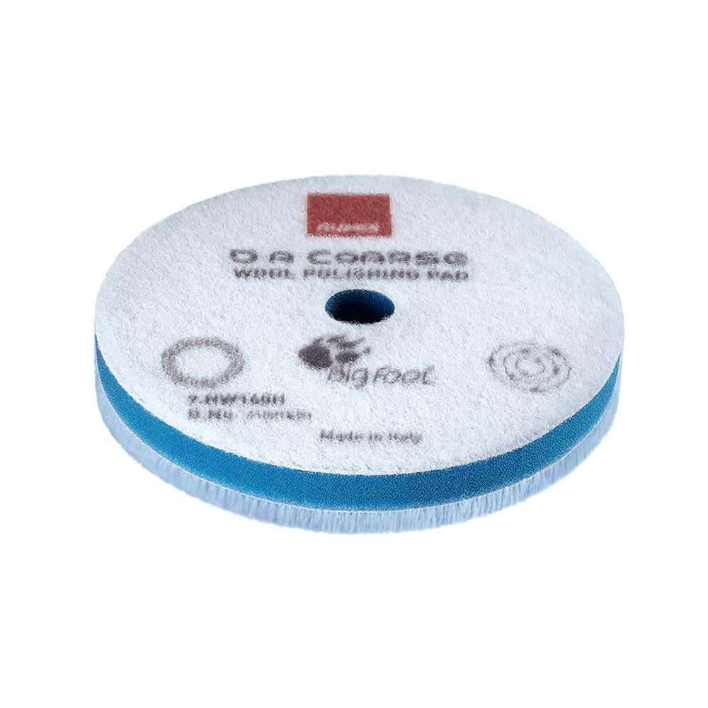 RUPES D-A Coarse Wool Polishing Pad 160mm – Blue [9.NW160H]