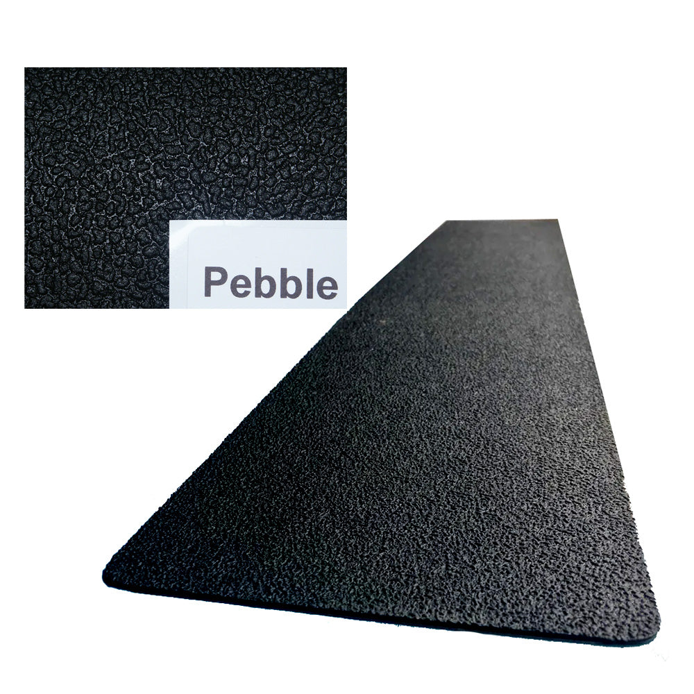 Gator Guards GatorSkinz Non-Skid Step Pad – Black Pebble – 16″ x 4″ [GSSTEPBLK-PEB-DP]