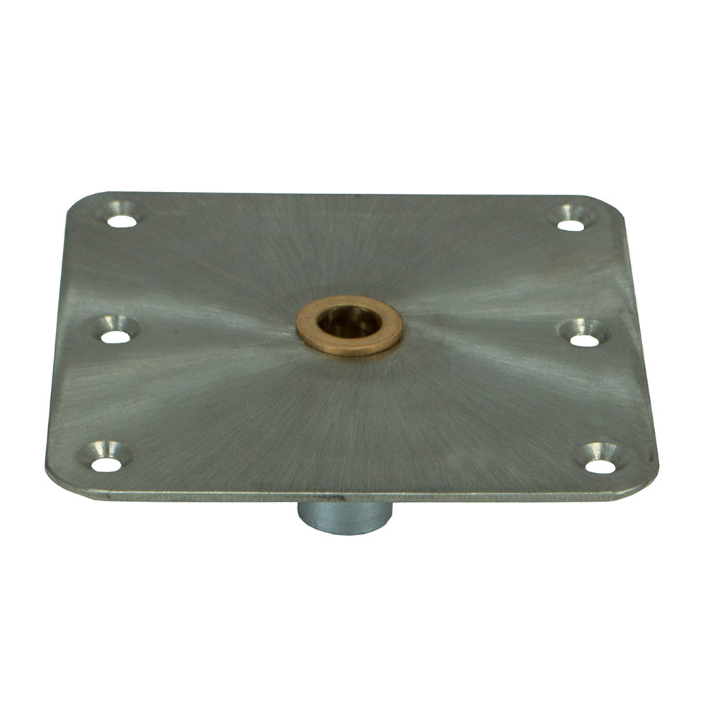 Springfield KingPin Standard Square Steel Base w/Brass – 7″x7″ [3620001-B]