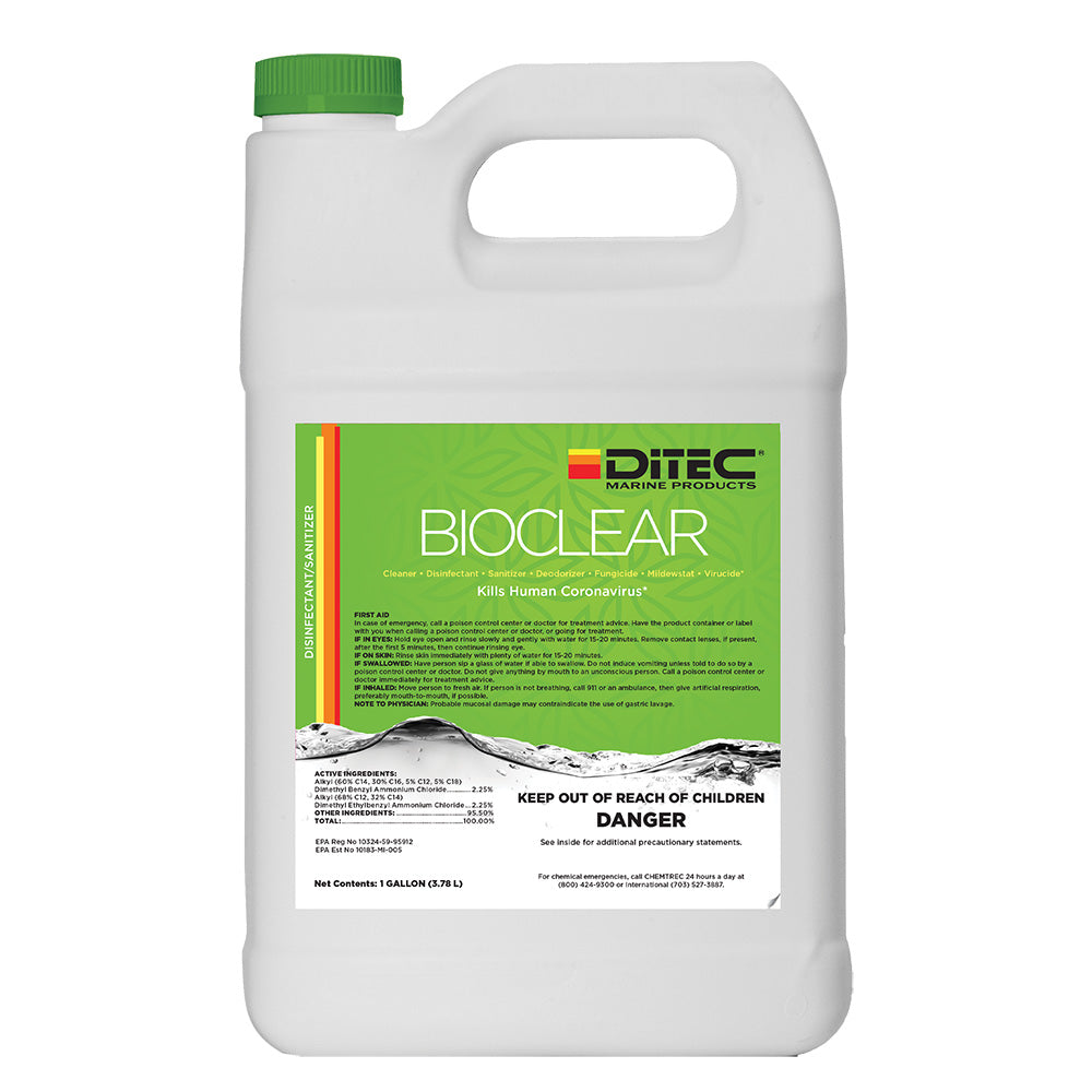 DiTEC Bioclear Disinfectant – Gallon [52-714M-4XO3]
