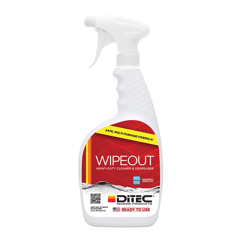 DiTEC Wipeout Multi-Surface Cleaner – 32oz [EC-WOUT-SPR2]
