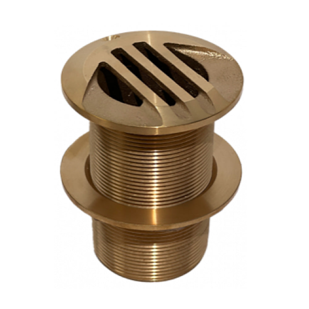 GROCO 1″ Slotted Hi Speed Thru-Hull w/Nut [HSSLTH-1000-W]