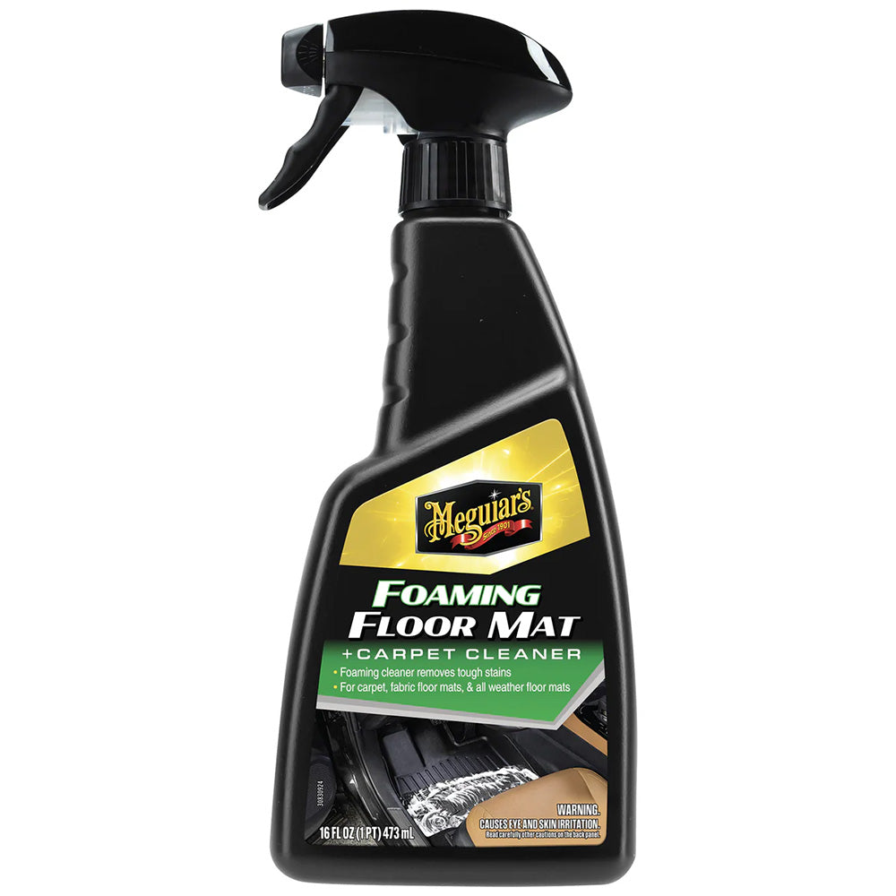 Meguiar’s Foaming Floor Mat + Carpet Cleaner – 16oz [G262816]