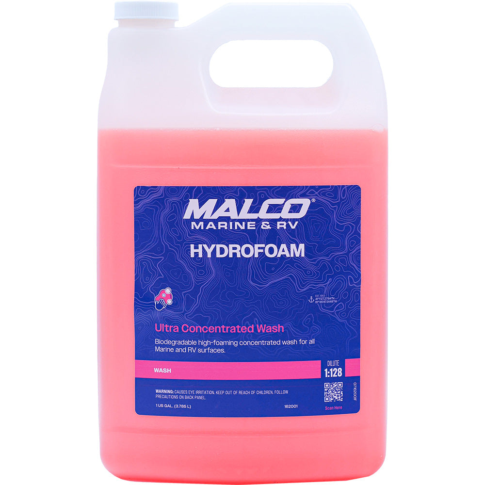 Malco HydroFoam Ultra Concentrated Boat Wash – 1 Gallon [162001]