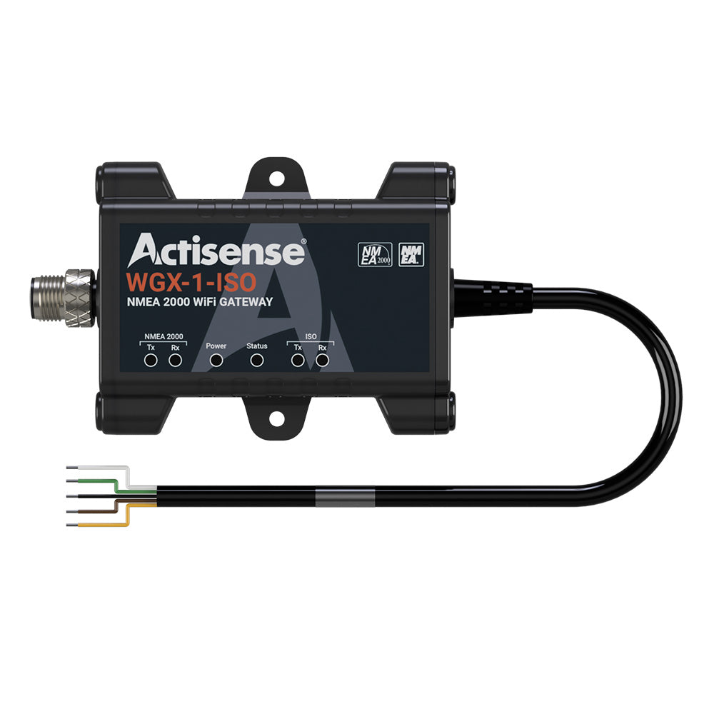 Actisense NMEA 0183 to NMEA2000 Gateway w/WiFi  PC Interface – ISO Connection [WGX-1-ISO]