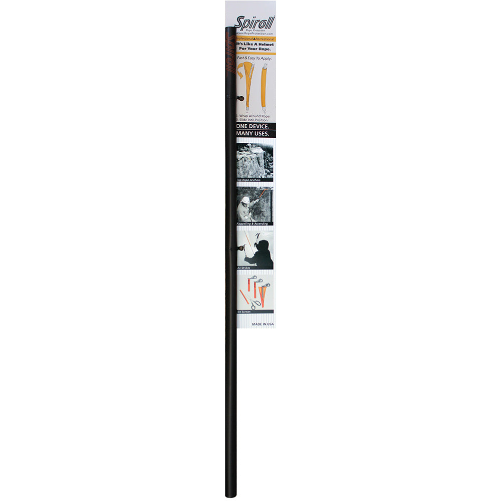 Spiroll Rope Protector Black f/Lines 1/2″  Greater [SPL-24-B-RP]