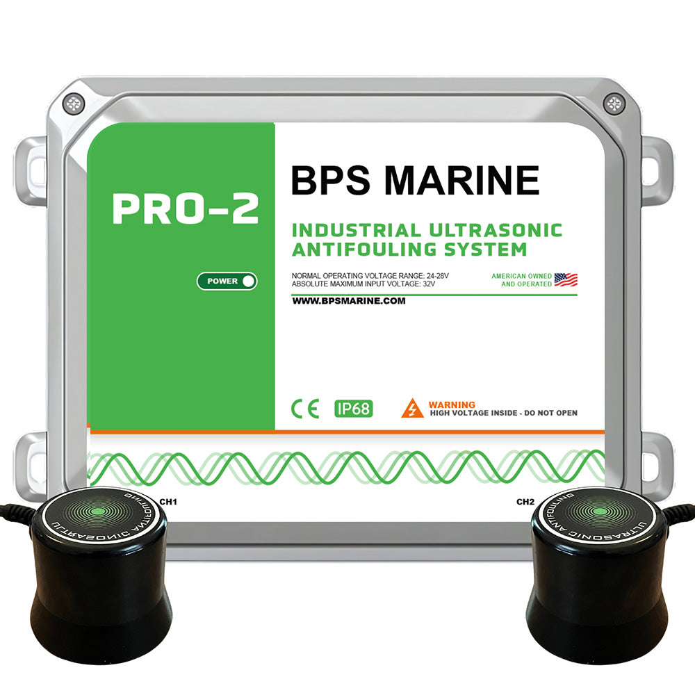 BPS Marine PRO-2 2-Transducer Ultrasonic Antifouling System – 24VDC [24V-PRO-2]