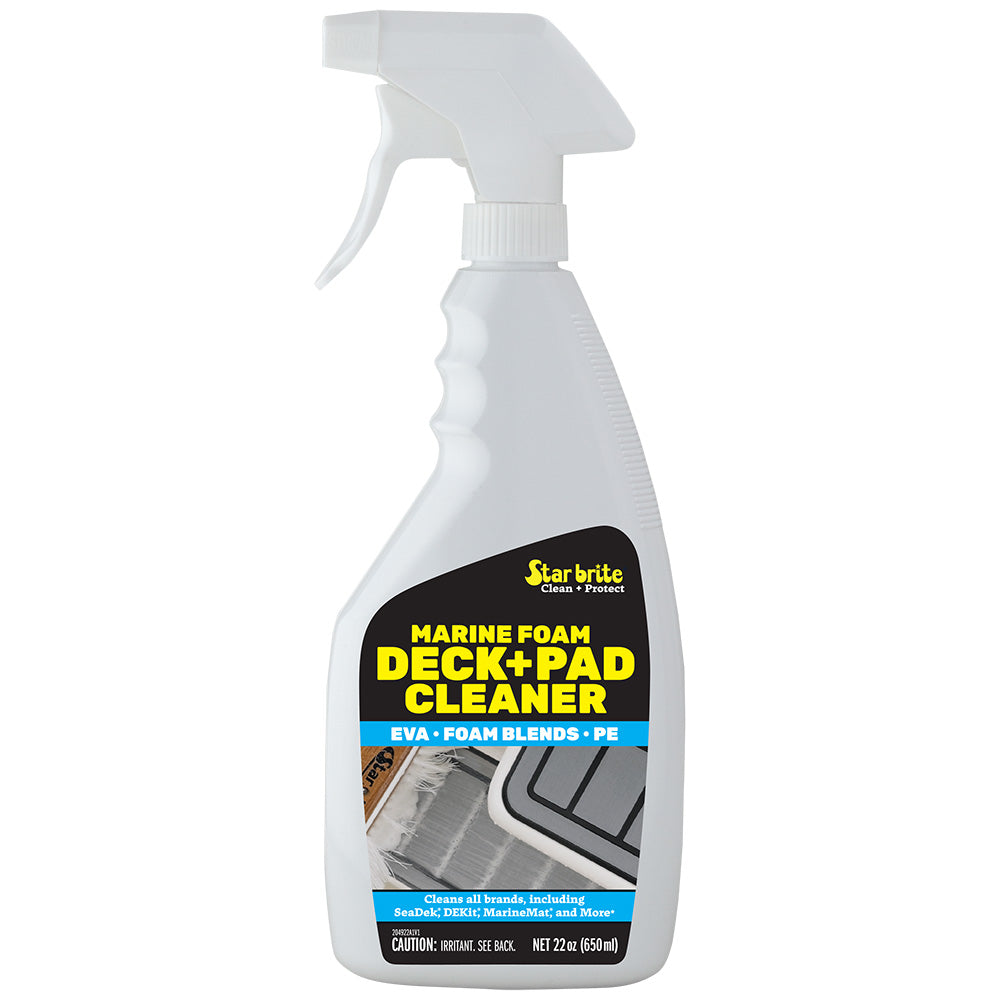 Star brite Marine Foam Deck + Pad Cleaner – 22 oz [204922]