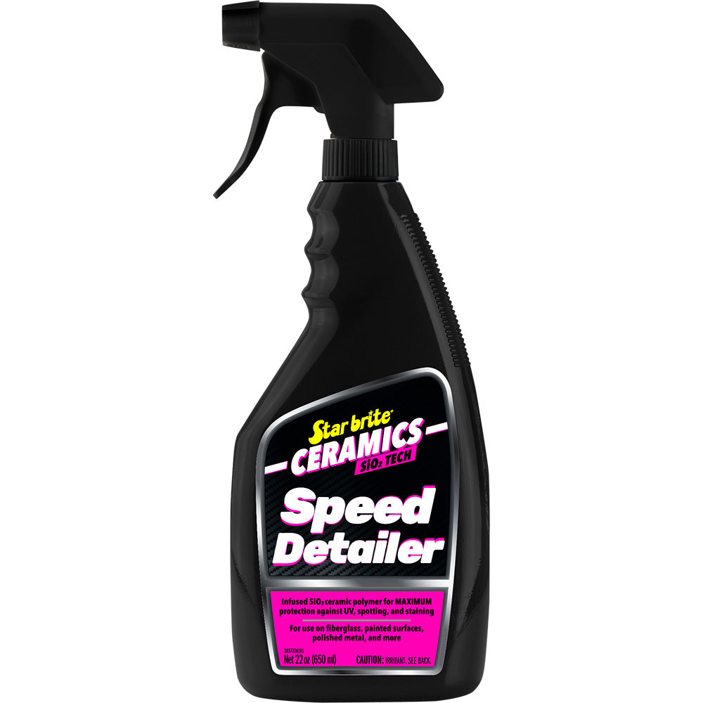 Star brite Ceramics Speed Detailer – Si02 Infused – Cherry Scent – 22 oz [203722]