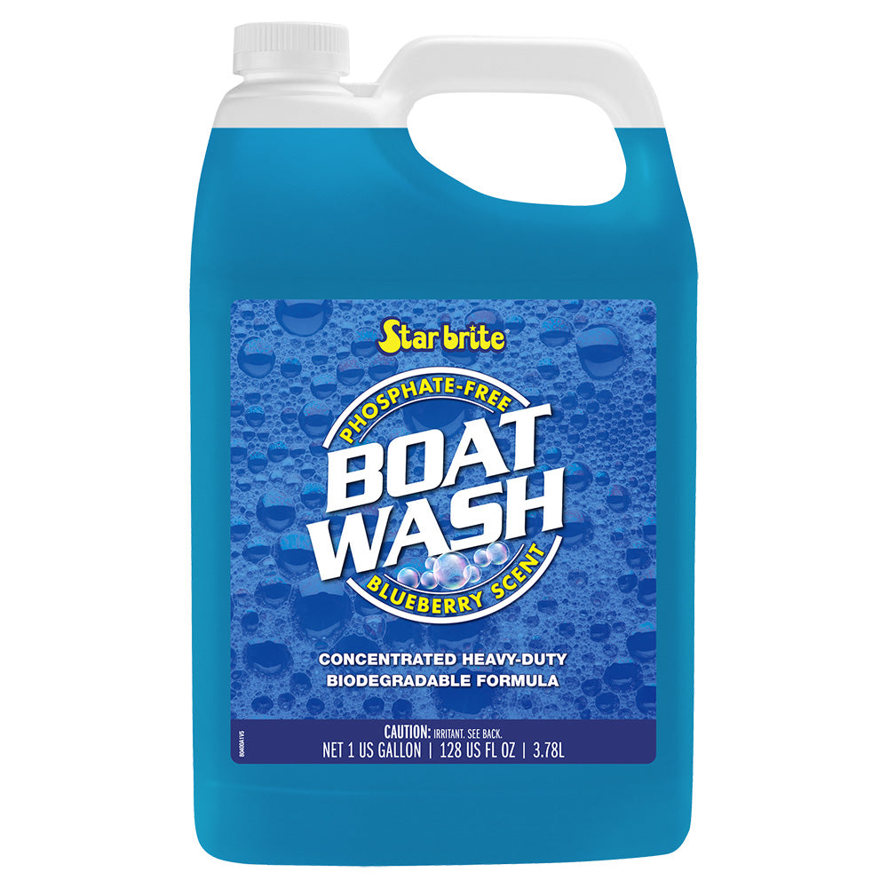 Star brite Concentrated Boat Wash – Blueberry Scent – 1 Gallon [80400]