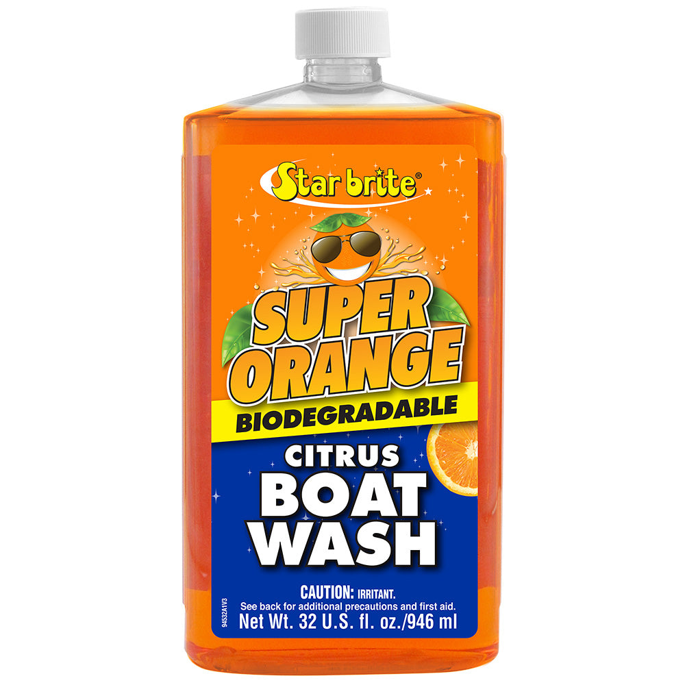 Star brite Super Orange Citrus Boat Wash Concentrate – 32 oz [94532]