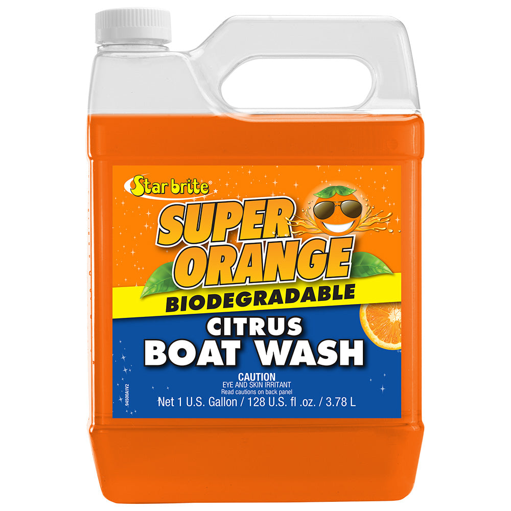 Star brite Super Orange Citrus Boat Wash Concentrate – 1 Gallon [94500]