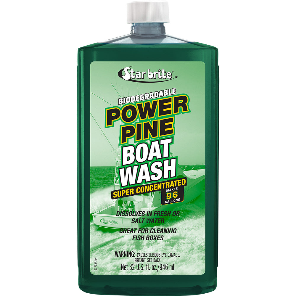 Star brite Power Pine Boat Wash – Concentrated Marine Grade Formula – 32 oz [93732]