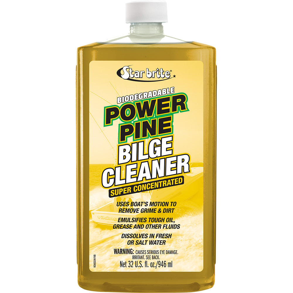 Star brite Concentrated Power Pine Bilge Cleaner – Fresh Pine Scent – 32 oz [93832]