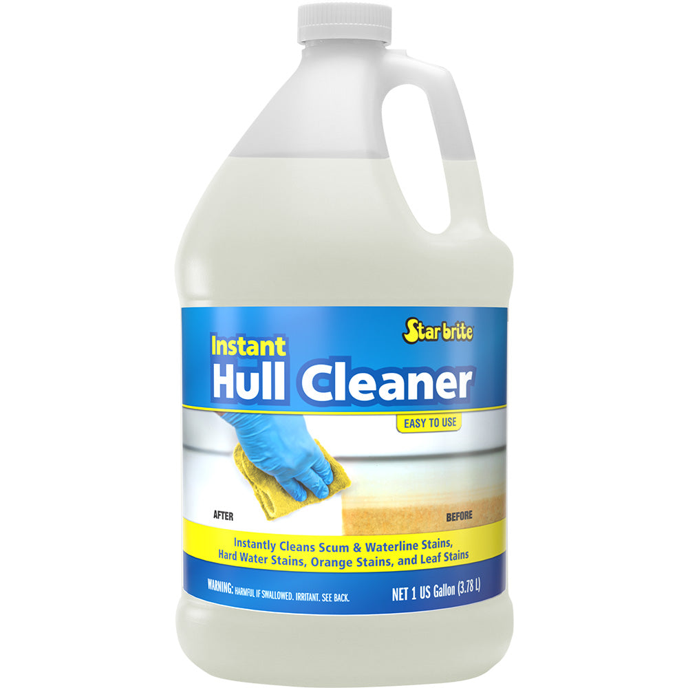Star brite Instant Hull Cleaner – Wipe On, Rinse Off Formula – 1 Gallon [81700]