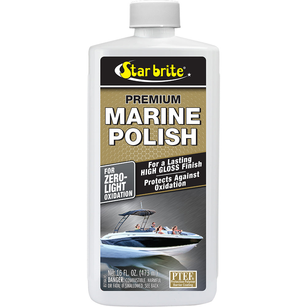 Star brite Premium Marine Polish – UV Protection  High Gloss Finish – 16 oz [85716]