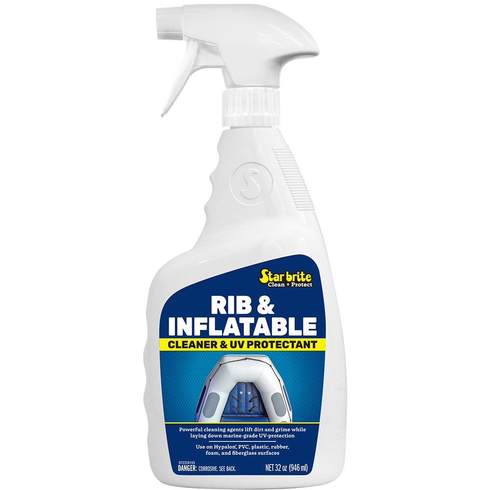 Star brite Rib  Inflatable Boat Cleaner  UV Protectant – 32 oz [97232]