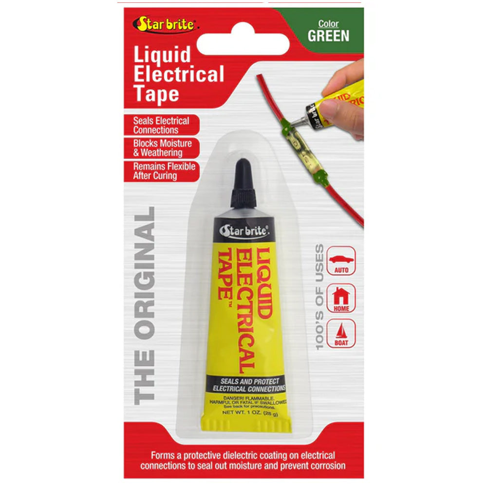 Star brite Liquid Electrical Tape – Green – 1 oz [84156]