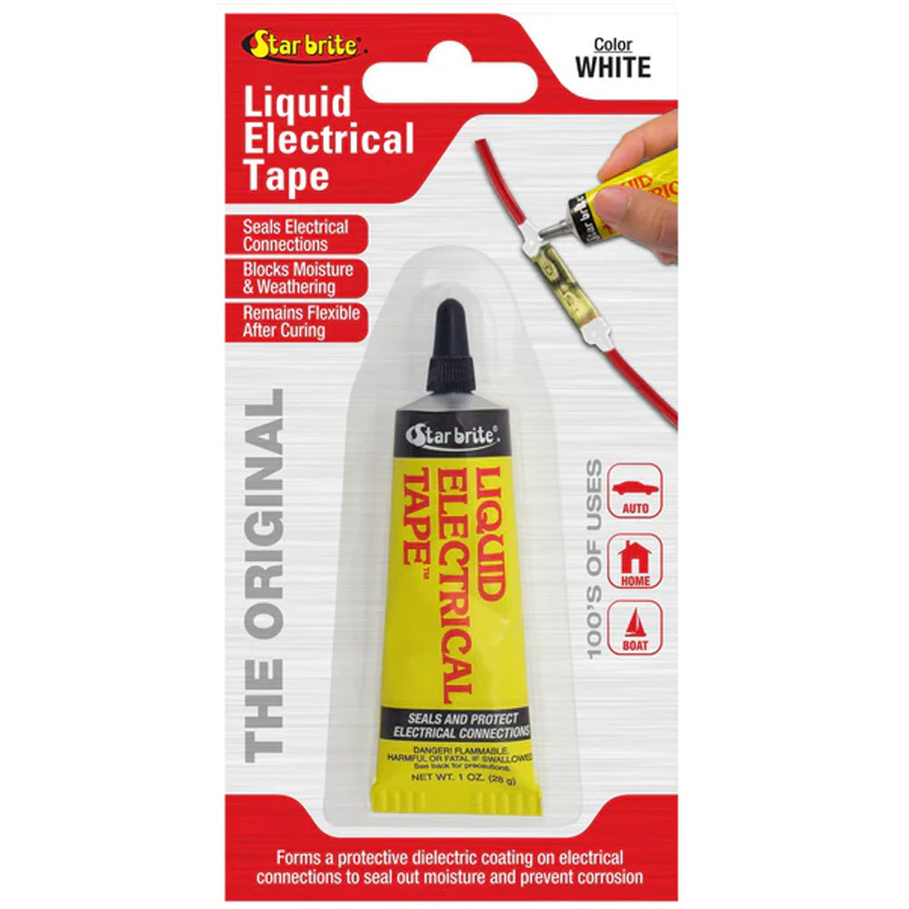 Star brite Liquid Electrical Tape – White – 1 oz [84157]