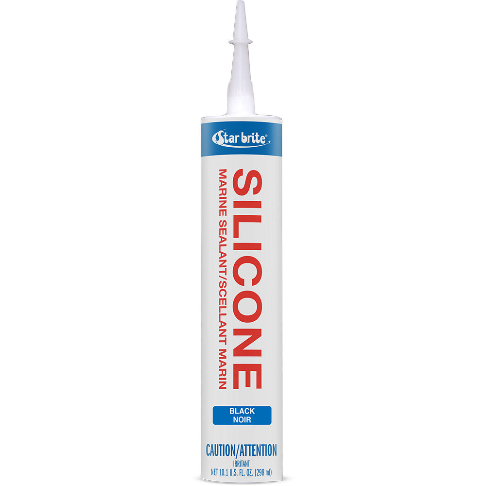 Star brite Marine Silicone Sealant – Black – 10.3 oz [82123]