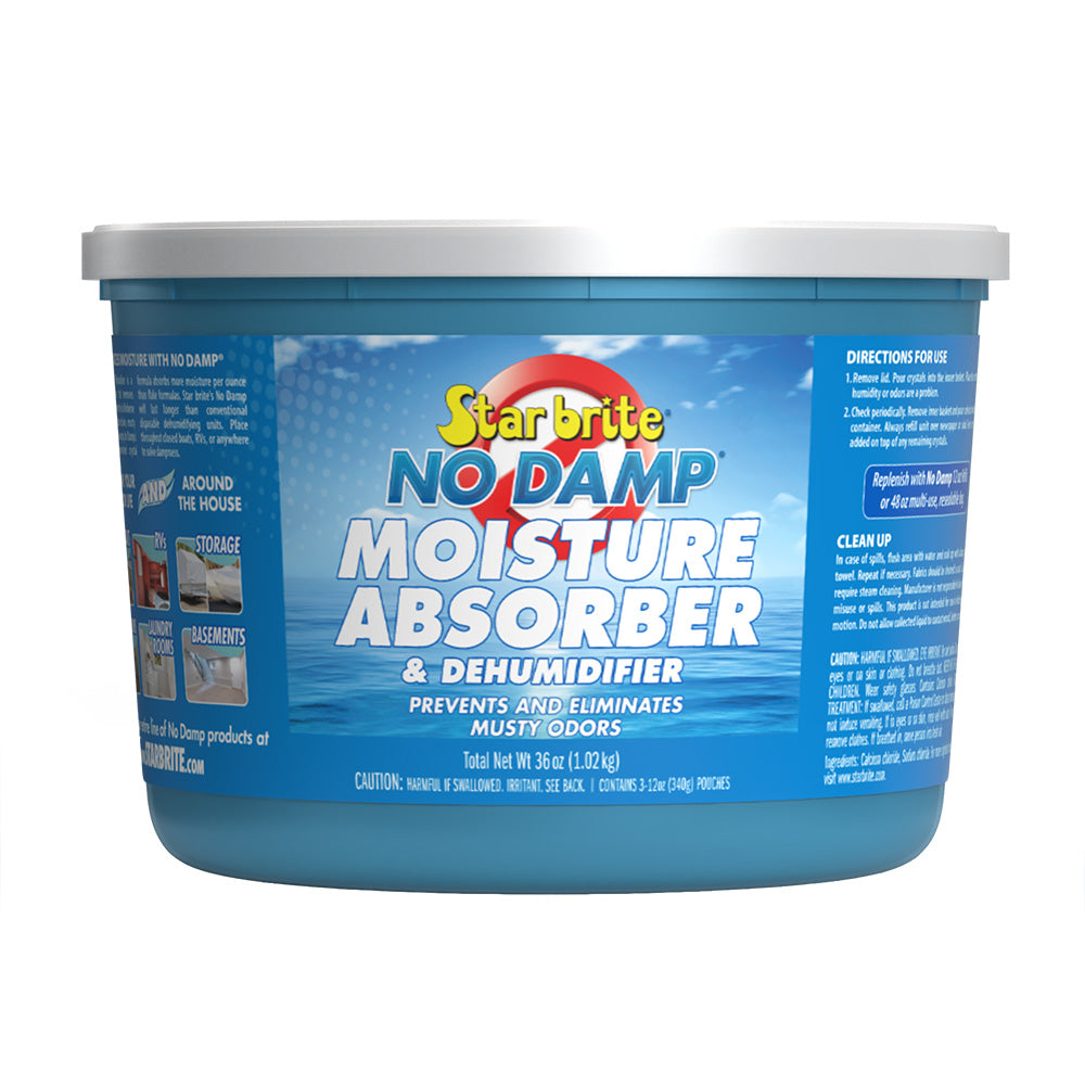 Star brite No Damp Moisture Absorber  Dehumidifier – 36 oz [85401]