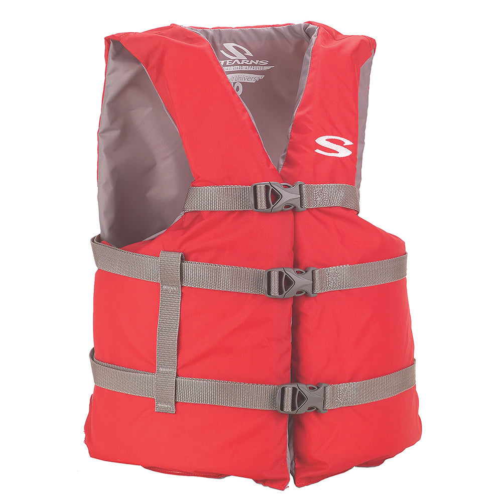 Stearns Adult Classic Red PFD Life Vest – Universal [2158948]