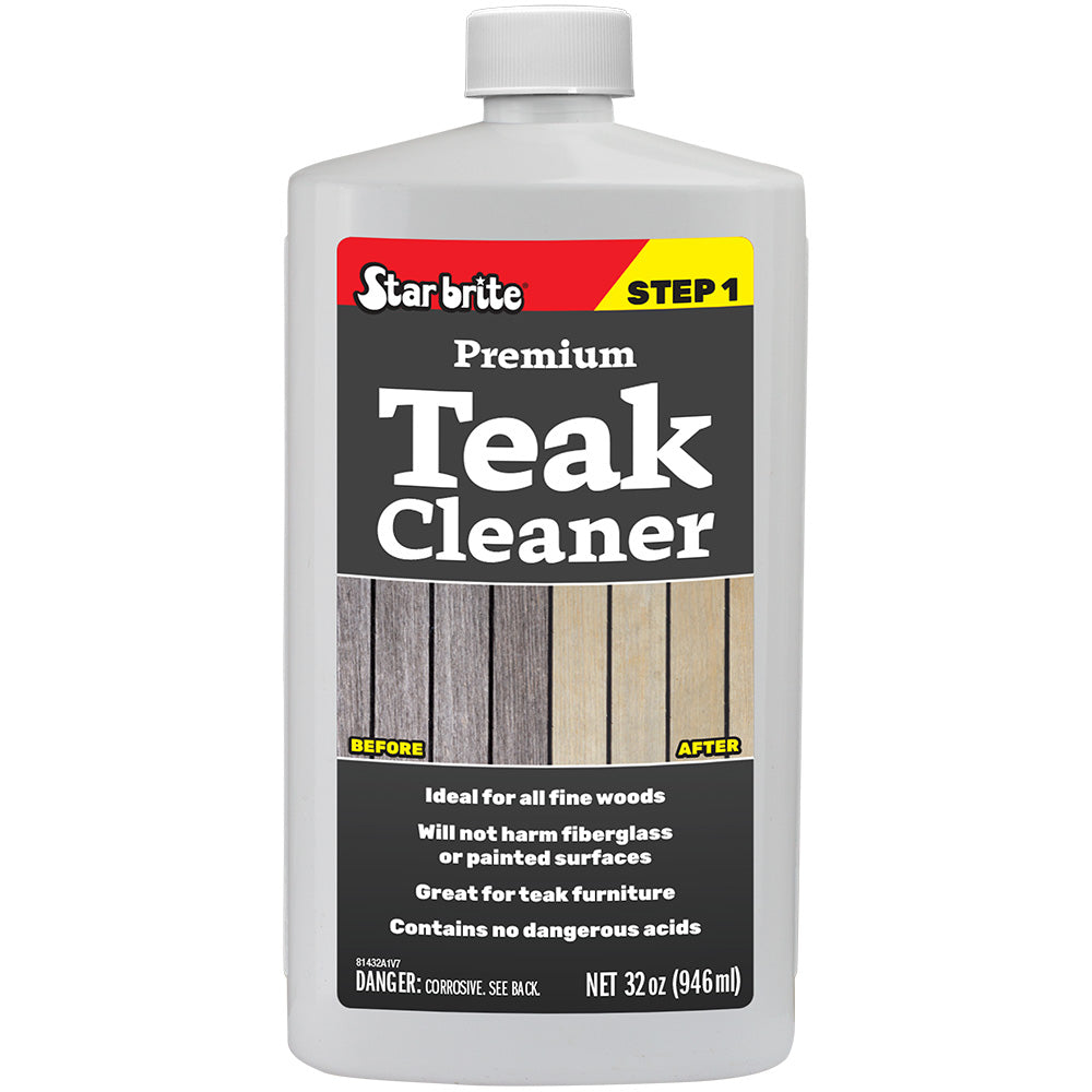 Star brite Premium Teak Cleaner – Step 1 – 32 oz [81432]