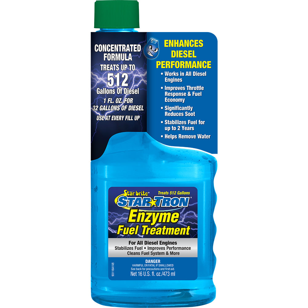 Star brite Star-Tron Diesel Enzyme Fuel Treatment – 16 oz [93116]