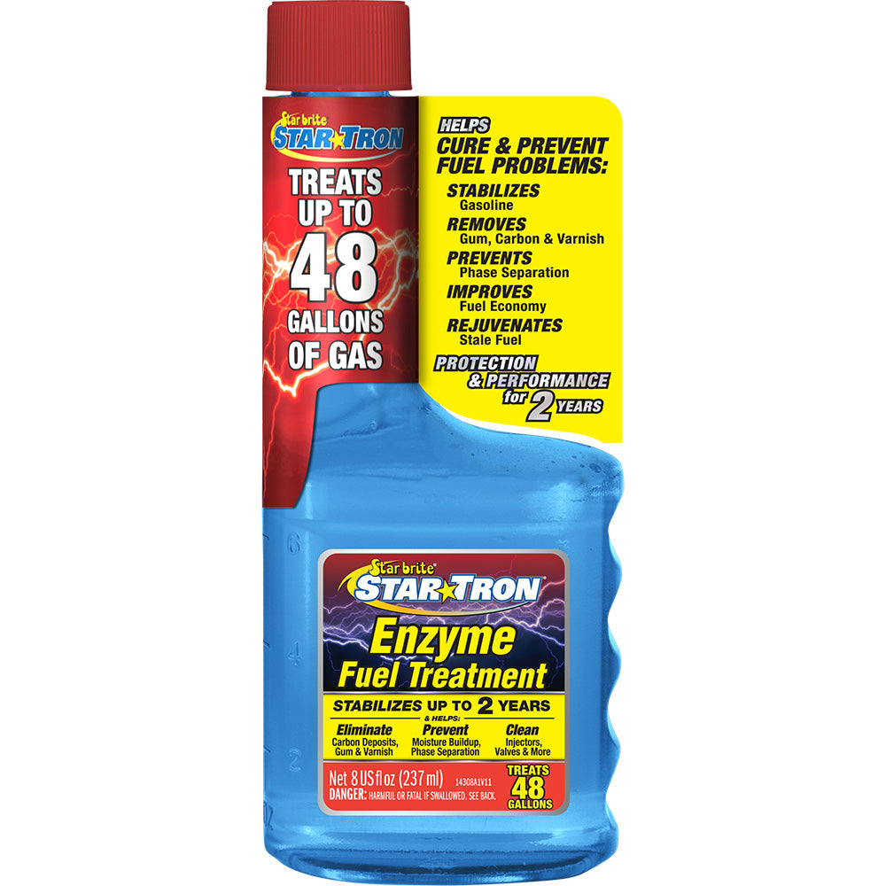 Star brite Star-Tron Enzyme Fuel Treatment – Small Engine Formula – 8 oz [14308]
