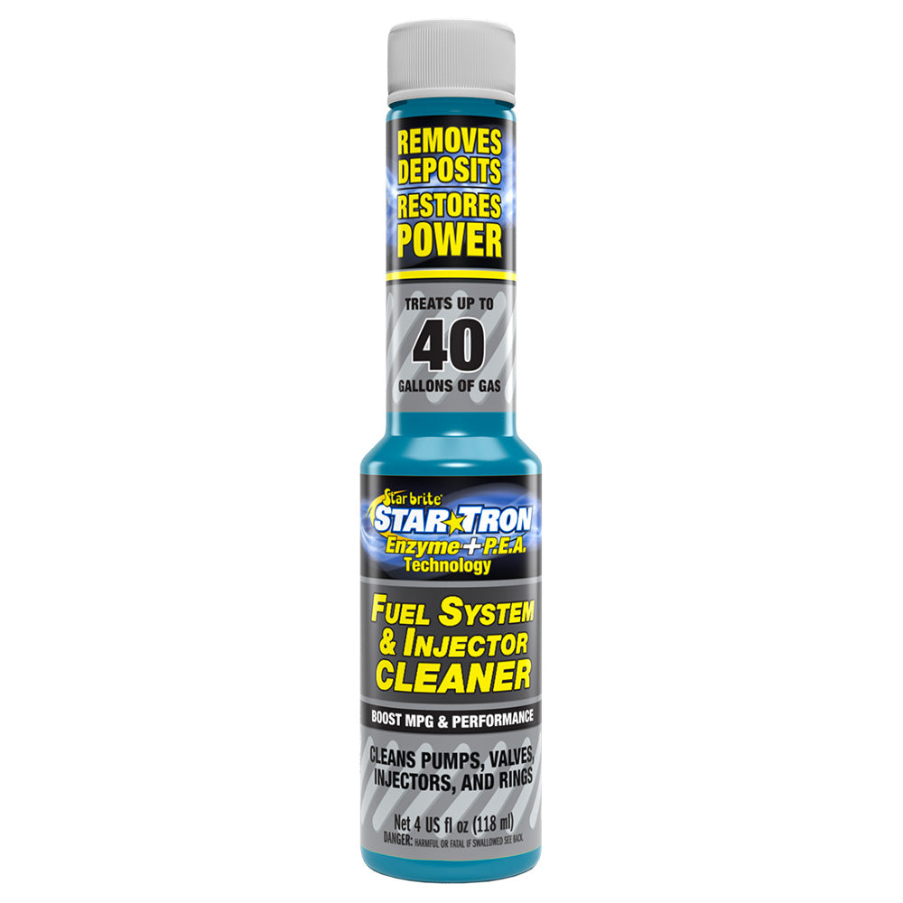 Star brite Star-Tron Enzyme Fuel System  Injector Cleaner  PEA Tech – 4 oz [96604]