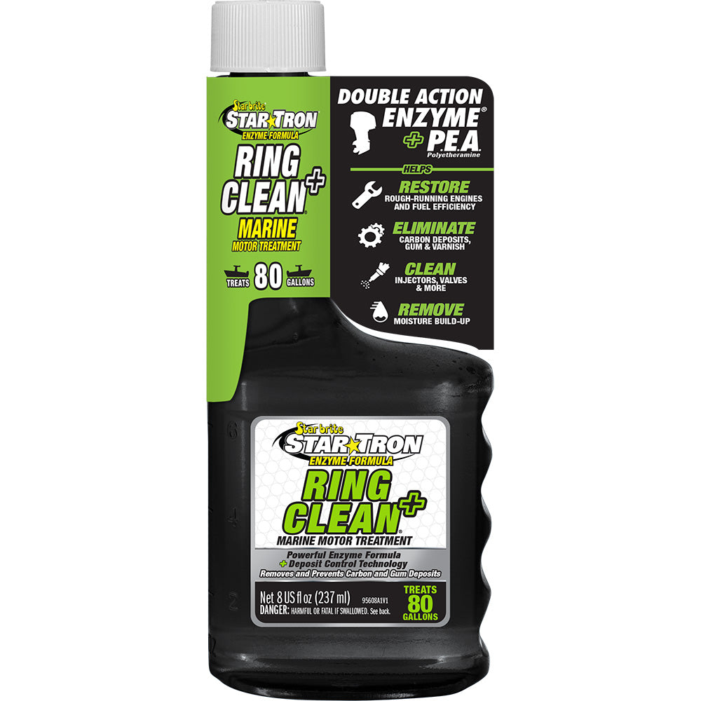 Star brite Star-Tron Ring Clean+ Fuel Injector Cleaner – 8 oz [95608]