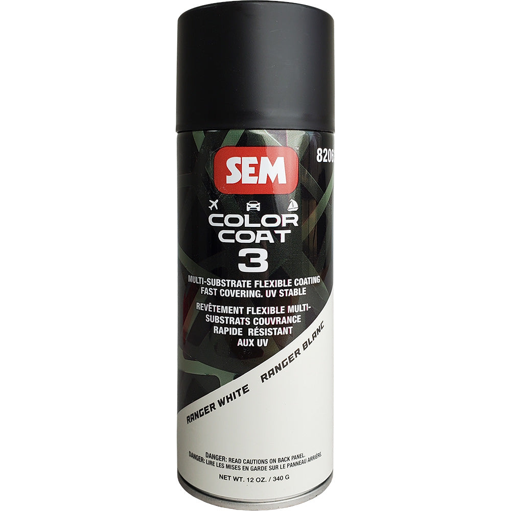 SEM Color Coat 3 – Ranger White – 12 oz [82063]