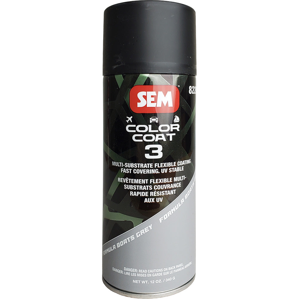 SEM Color Coat 3 – Formula Boats Grey – 12 oz [82203]