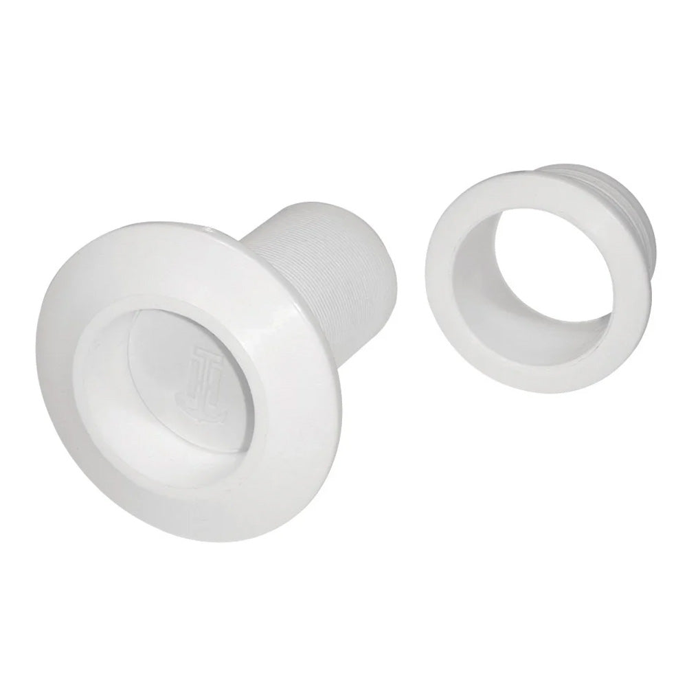 T-H Marine Recessed Flapper Scupper Drains – White [RFS-2-DP]