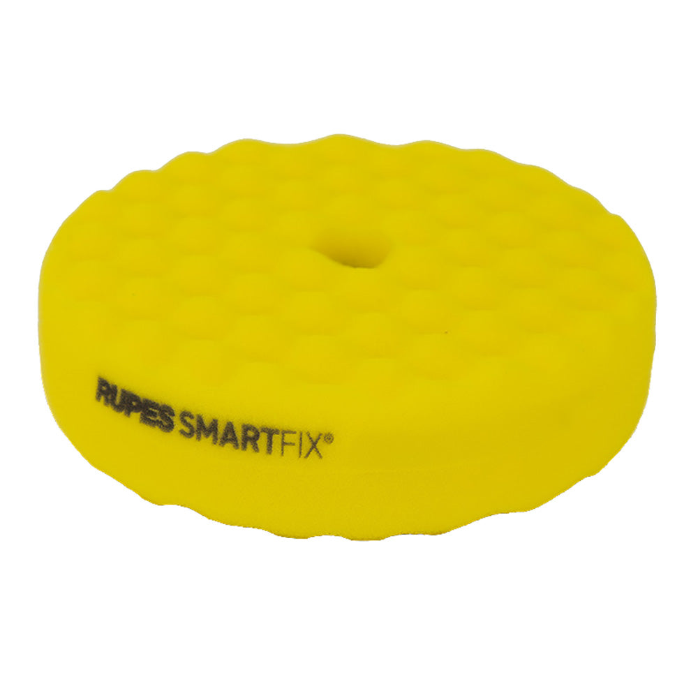 RUPES SMARTFIX Double-Sided Fine Foam Pad – 180mm – Yellow [9.DSF180MM]