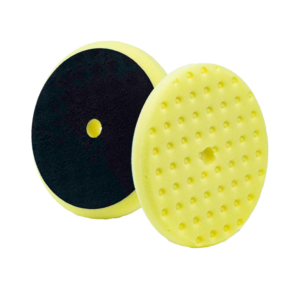 Lake Country Yellow Foam Cutting Pad w/CCS Technology 8″ x 1 1/4″ [PR-54800-CCS-LC]