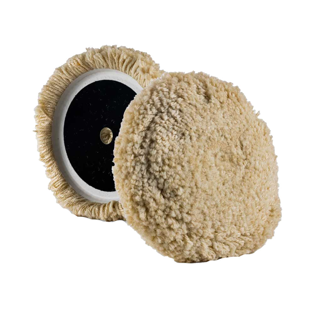 Lake Country 50/50 Steamed Twisted Wool/Polyester Pad 8″ x 1.5″ [19-040-LC]