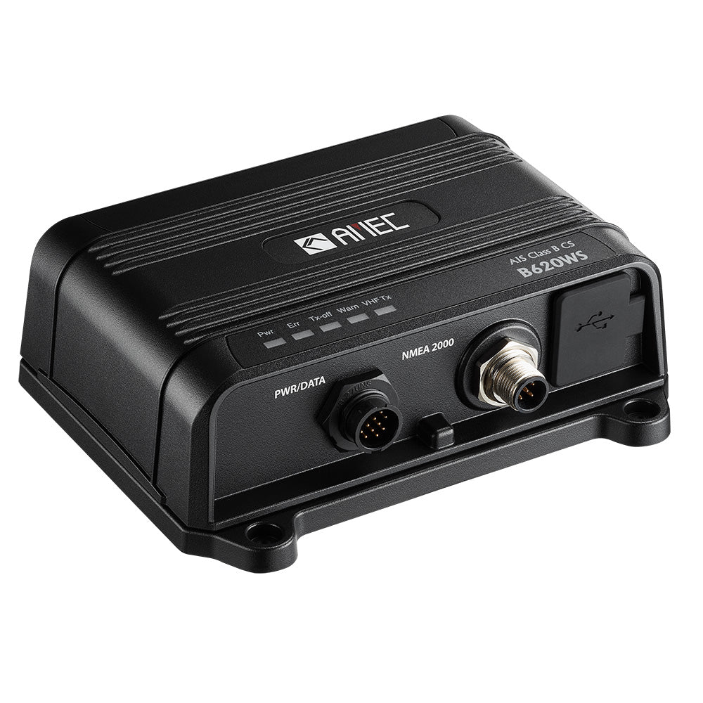 AMEC B620WS Class B AIS Transceiver w/WI-FI  VHF Splitter – 2W CSTDMA, NMEA2000, NMEA 0183, USB [AMEC-B620WS-010]