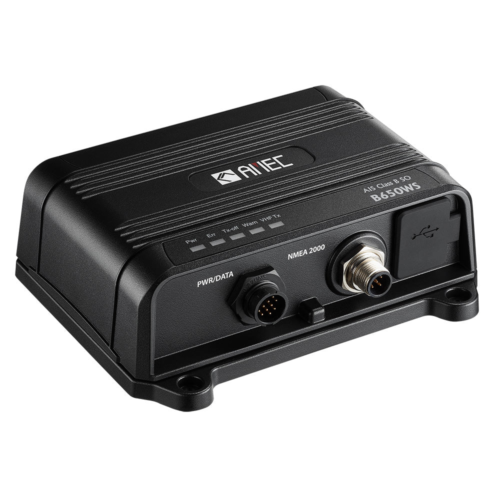 AMEC B650WS Class B AIS Transceiver w/WI-FI  VHF Antenna Splitter – 5W-SOTDMA, NMEA 2000, NMEA 0183, USB [AMEC-B650WS-010]