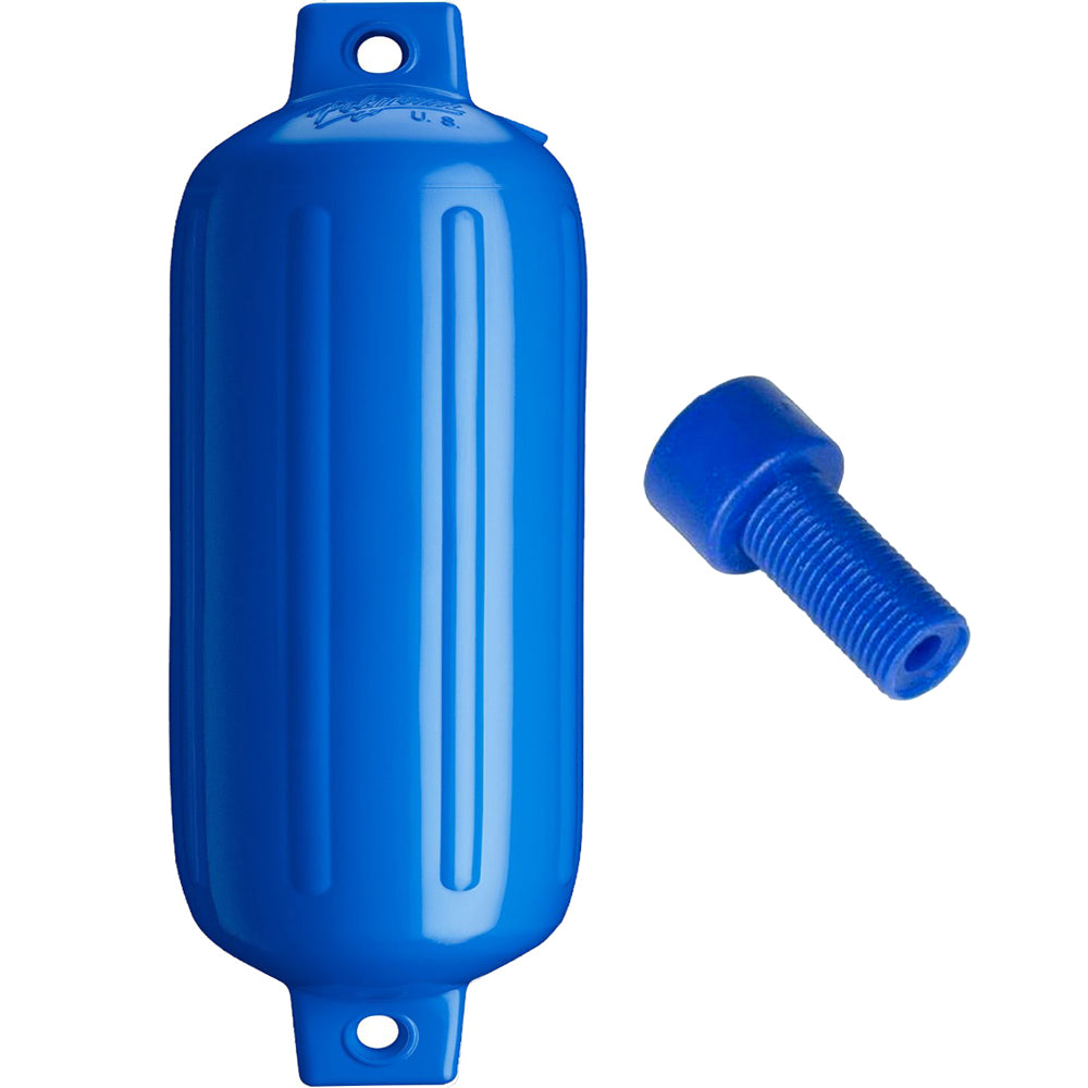 Polyform G-6 Twin Eye Fender 11″ x 30″ – Blue w/Adapter [G-6 BLUE W/AIR ADAPTER]