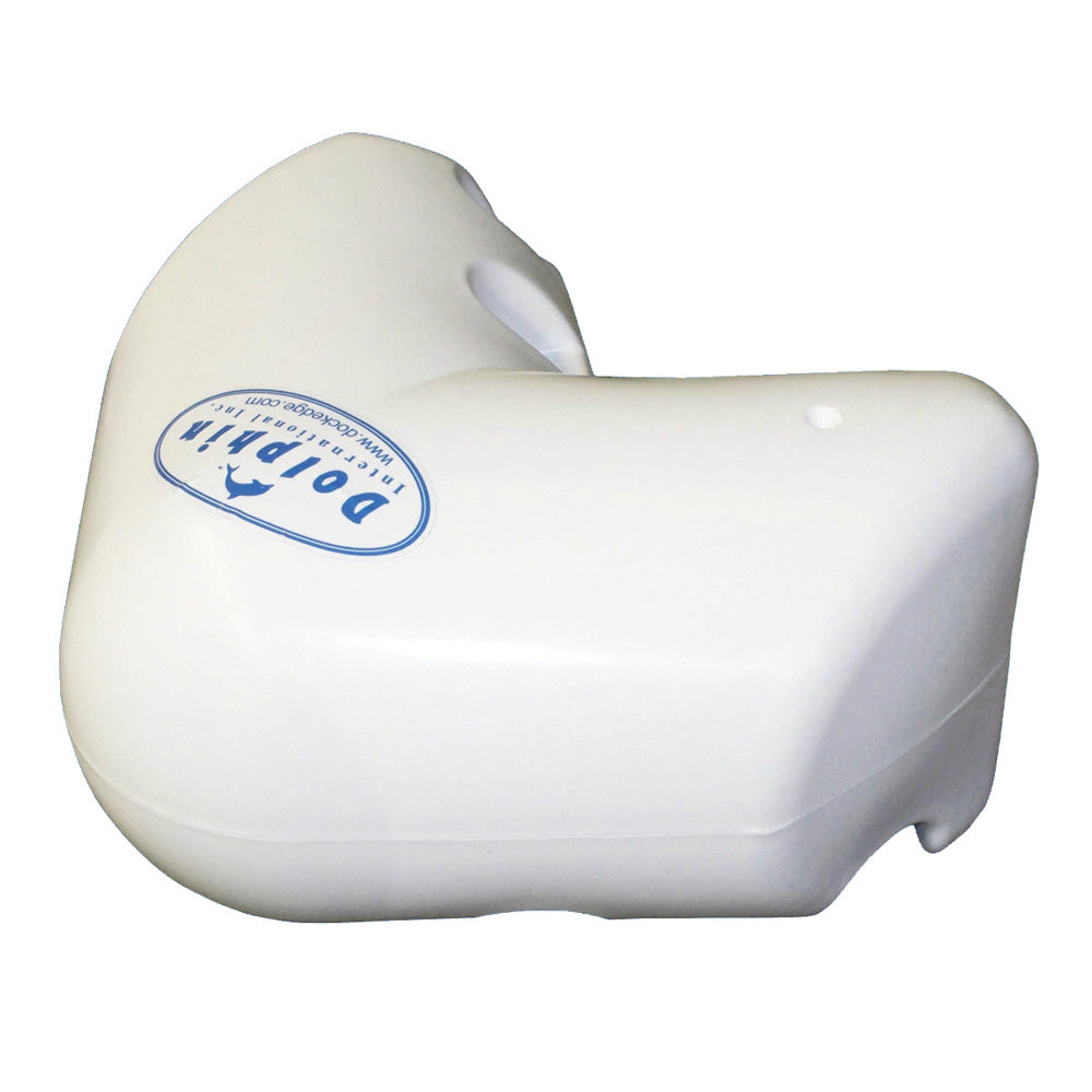 Dock Edge Dolphin Dockside Bumper 12 x 12 Corner – White [DE1064WF]