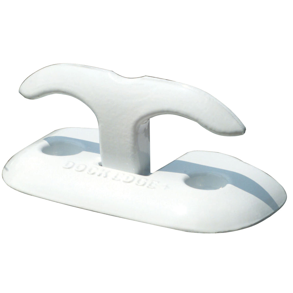 Dock Edge Flip Up Dock Cleat 6″ White [DE2606WF]