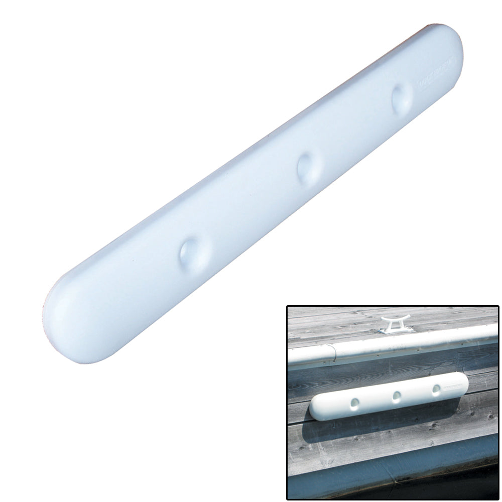 Dock Edge Ultragard 35″ PVC Dock Cushion – White [DE1008F]