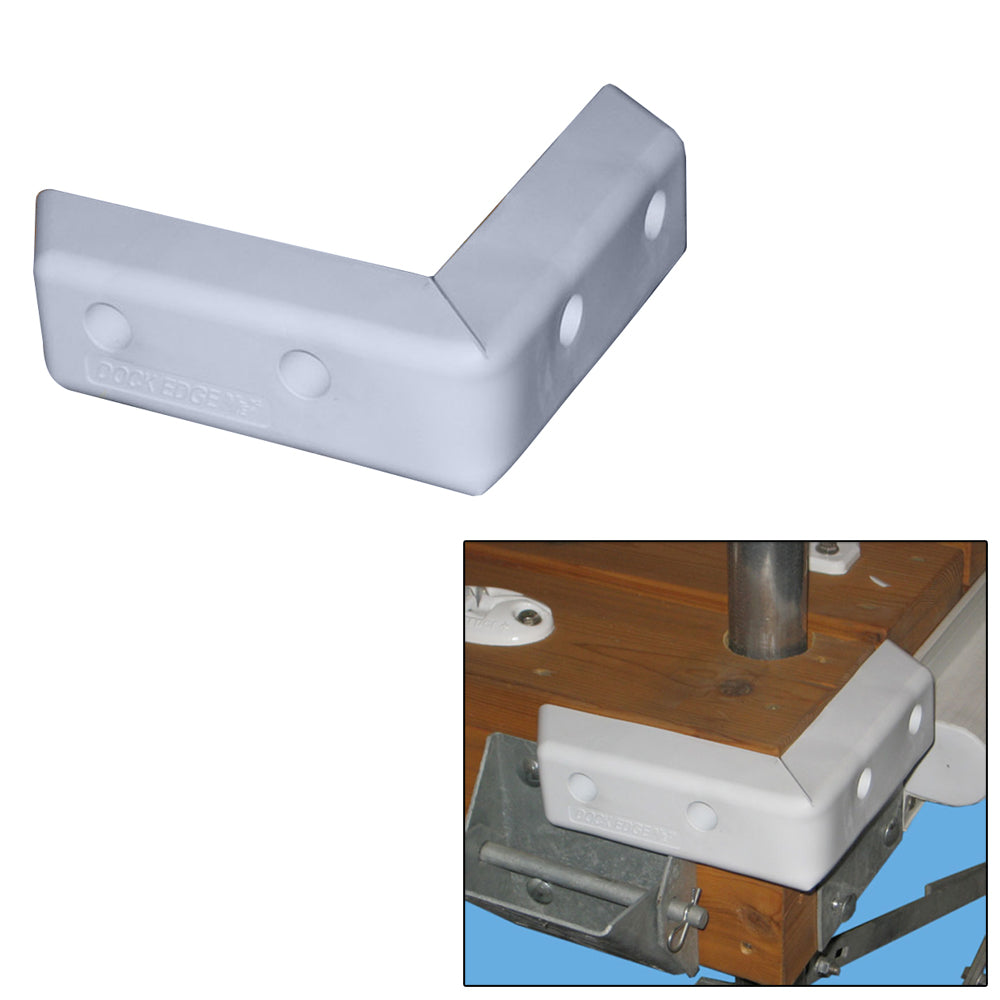 Dock Edge Protect Corner HD 16″ PVC Dock Bumper [DE1059F]