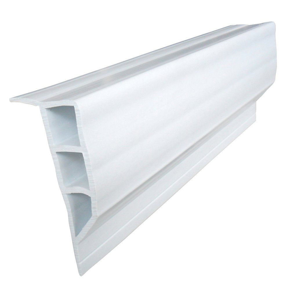 Dock Edge Standard PVC Full Face Profile – 16′ Roll – White [DE1160F]