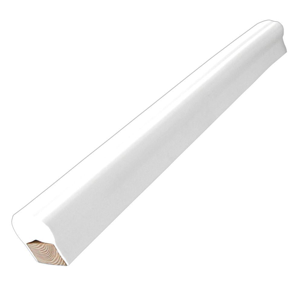 Dock Edge Piling Post Bumper – One End Capped – 6′ – White [DE1022F]