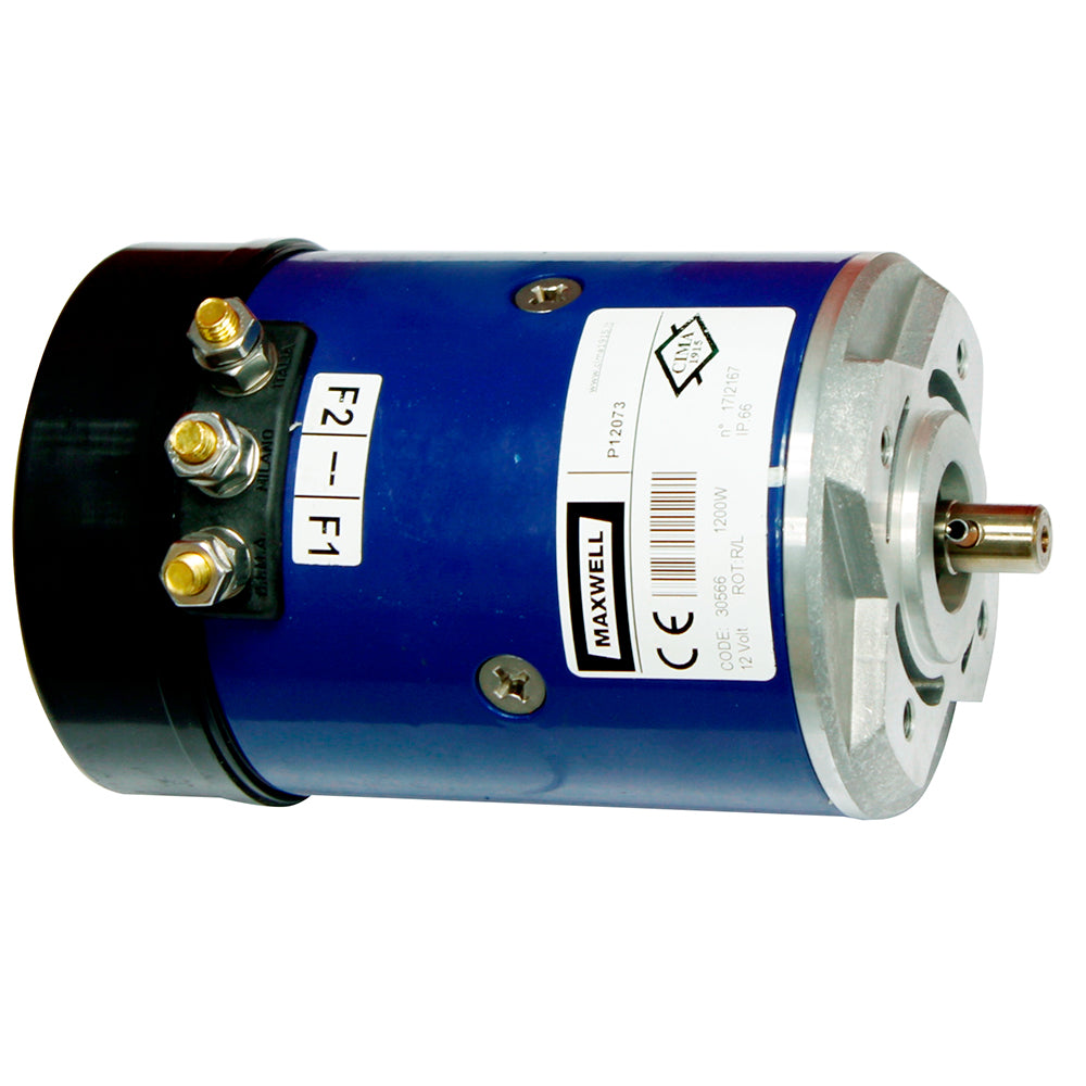 Maxwell Motor Cima – 1200W – 12V – 4-Hole Flange [P12073]