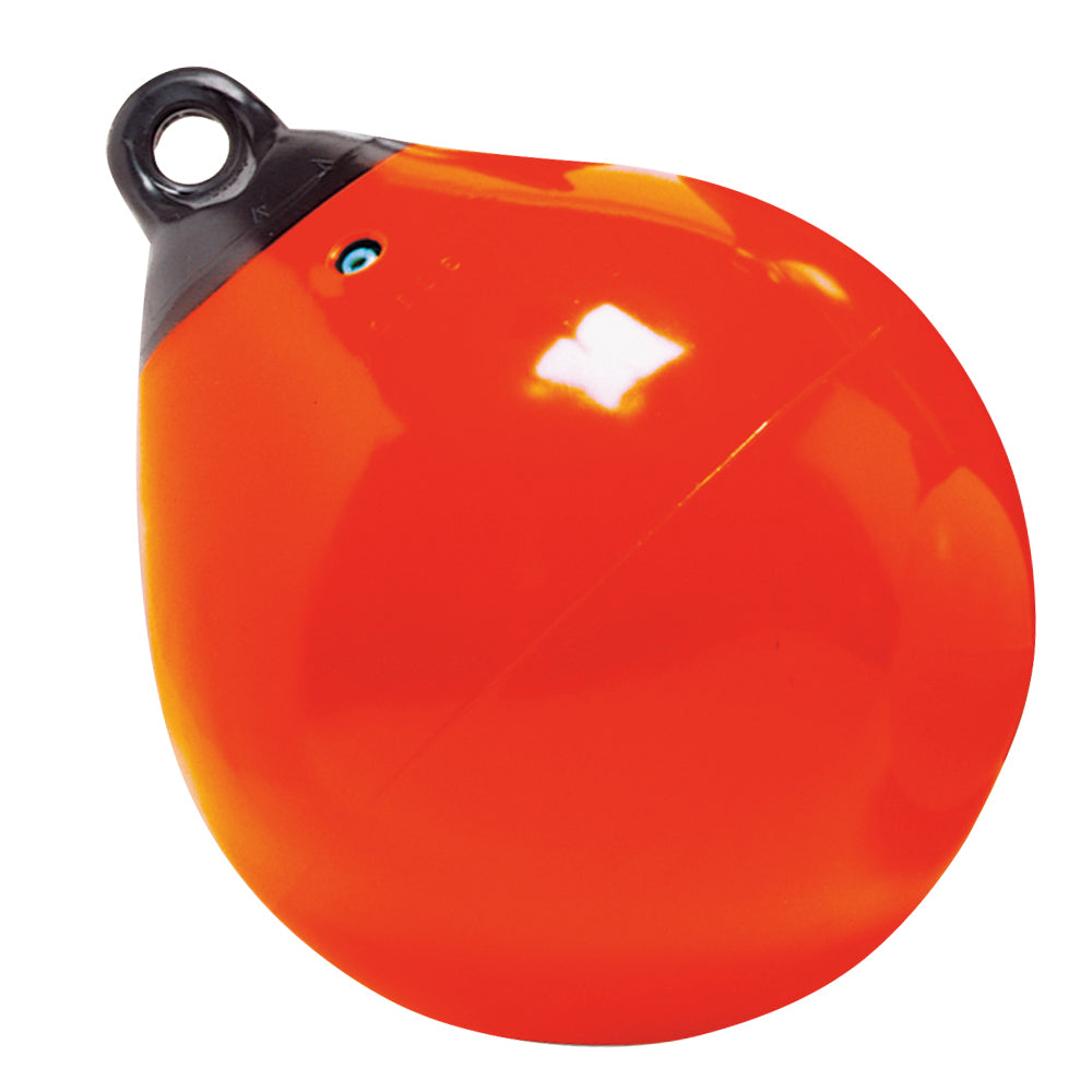 Taylor Made 18″ Tuff End Inflatable Vinyl Buoy – Orange [61149]