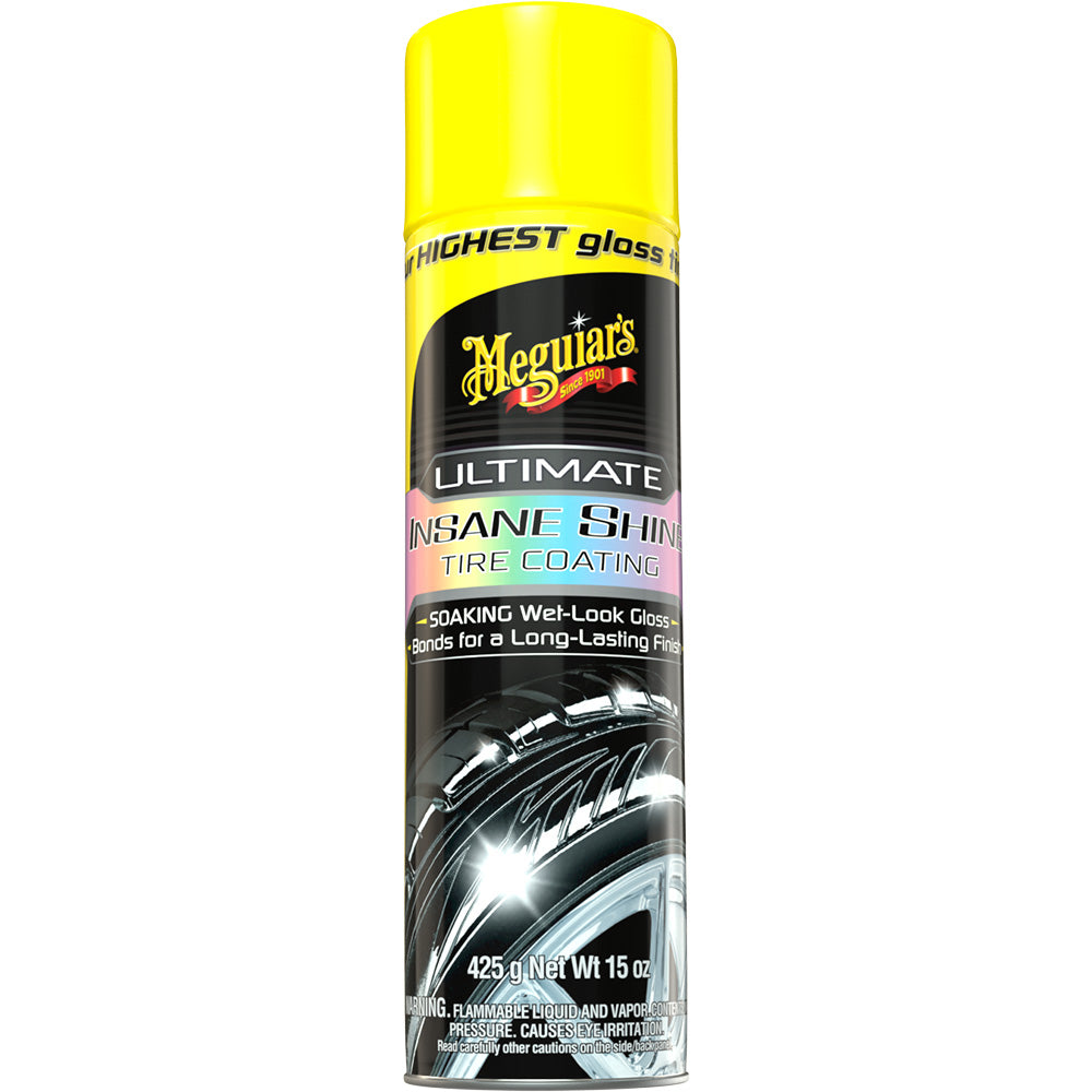 Meguiars Ultimate Insane Shine Tire Coating – 15oz. [G190315]